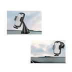 CAK60 Adjustable Horizontal and Vertical Screen Shockproof Dashboard Suction Cup Car Phone Mount