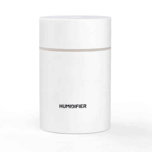 300ml USB Mini Humidifier Desktop Misting Aroma Diffuser with Night Light Auto Power Off Air Humidifier Car Interior Accessories