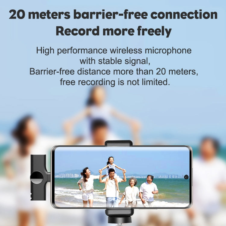 High Quality Mini Wireless Microphone for iPhone Device Secondary image