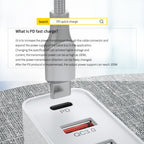 Rotating Elbow Type-C to Type-C 100W 1.2m Mobile Phone Charger Cable