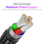 Rotating Elbow USB to Type-C 1.2m Mobile Phone Charger Cable