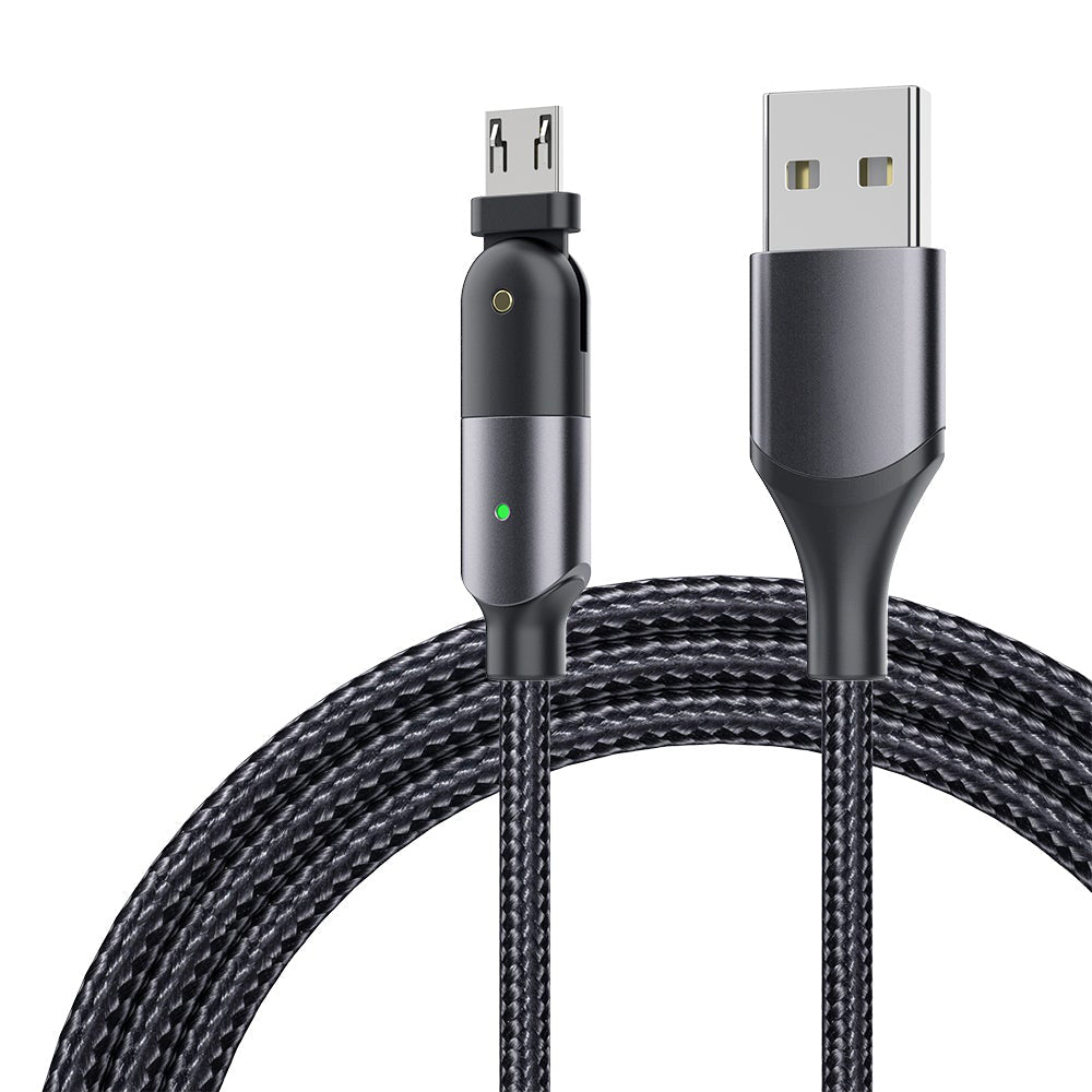 Rotating Elbow USB to Micro USB 1.2m Mobile Phone Charger Cable Main image