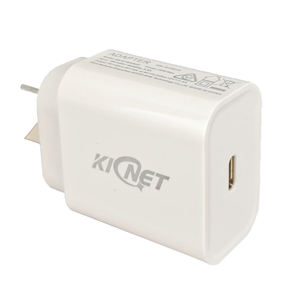 KINET 18W PD & QC single port Charger Power Adapter Main image