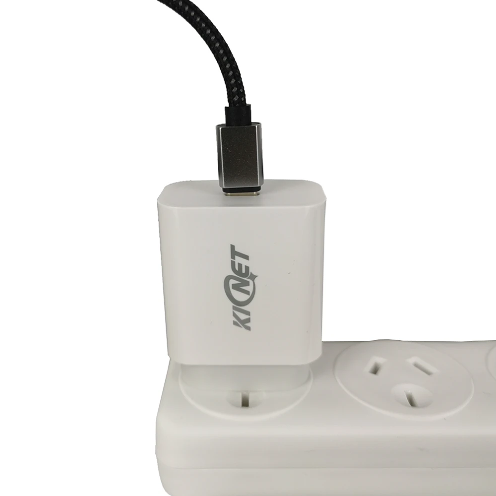 KINET 18W PD & QC single port Charger Power Adapter