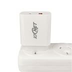 KINET 18W PD & QC dual port Charger Power Adapter