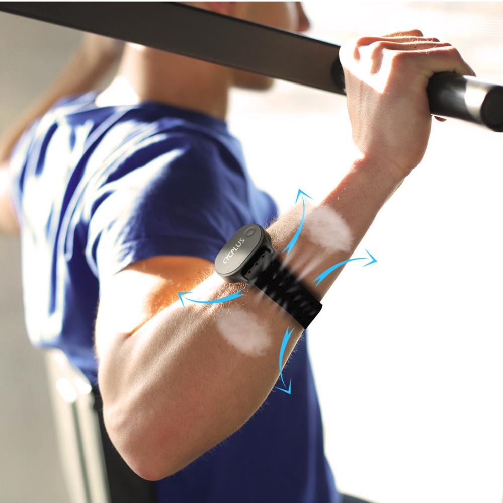 CYCPLUS H1 Heart Rate Monitor Arm Band Wrist Strap Bluetooth 4.0 ANT+ Sensor Wilress Bicycle Accessories for Wahoo Zwift