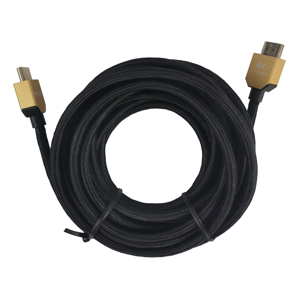 8K HDMI Cable 2m 3m 5m HDMI to HDMI 2.1 Cable  Gold Plated 48Gbps Bandwidth Connectors
