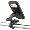 HL-69-L Adjustable Motorcycle Bike Phone Holder Case Outdoor Waterproof Handlebar Mobile Support Mount