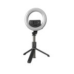 L07 5" Ring Light 360 Degree Rotating Wireless Portable Selfie Stick Tripod For Mobile