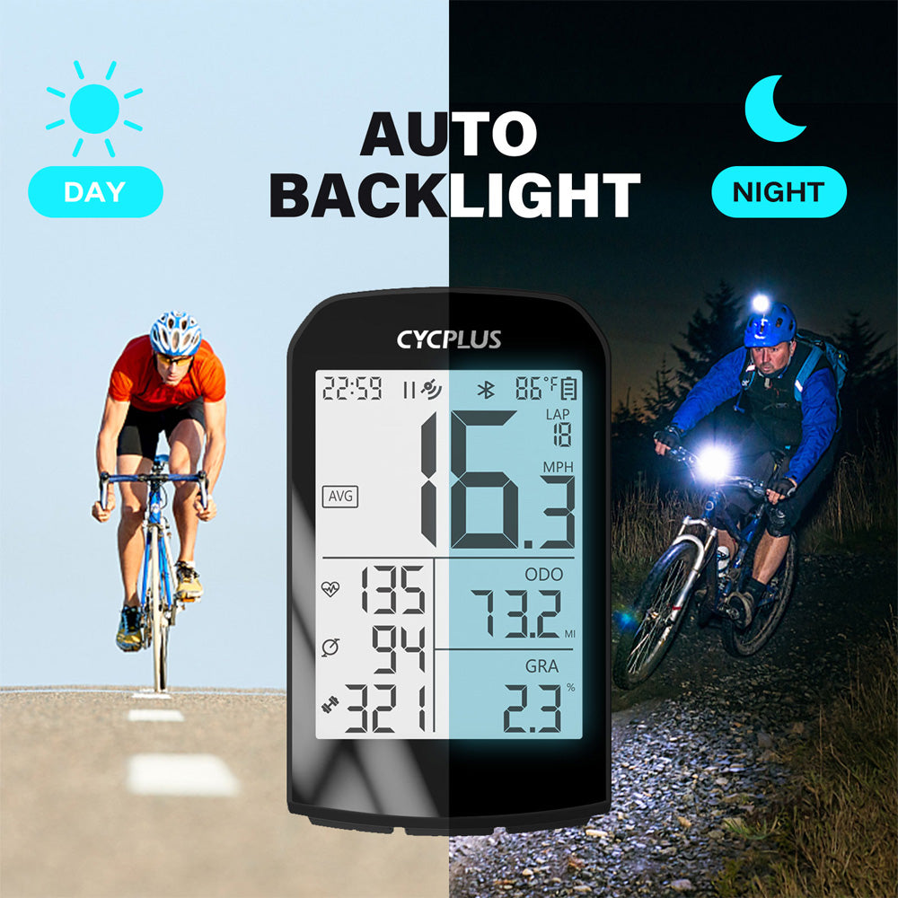 CYCPLUS M1 Bike Accessories GPS Bicycle Computer Cycling Speedometer Bluetooth 5.0 ANT+ Ciclismo Speed Meter for Garmin Zwift
