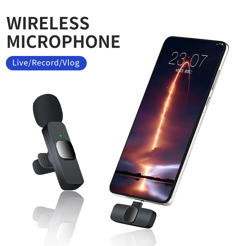 M22 Charging Box Wireless Microphone for type-c/lighting