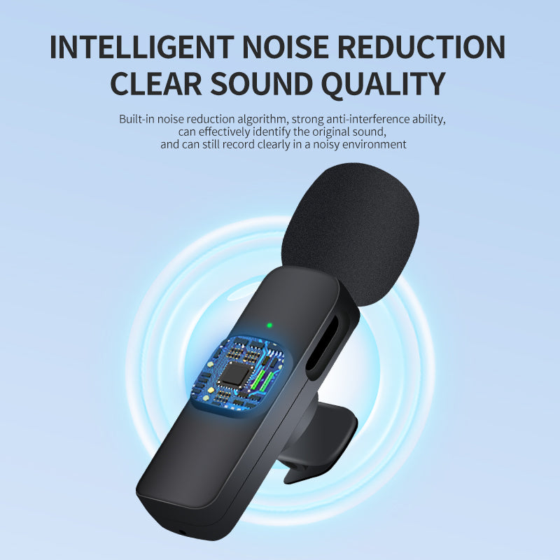 M22 Charging Box Wireless Microphone for type-c/lighting