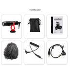  MG1 miniGun Direct Video Condenser Cardioid Microphone For Smartphones Camcorders DSLR