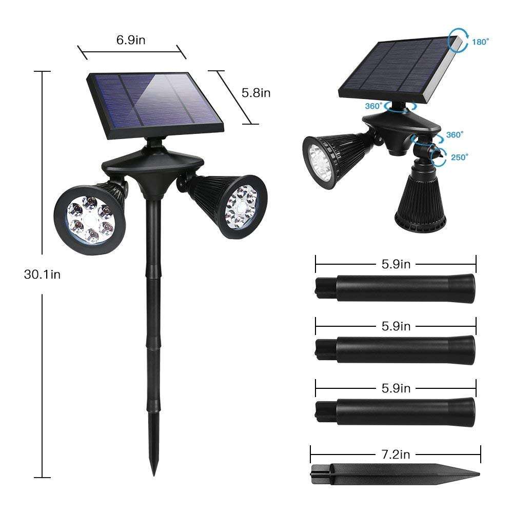 YH0509-PIR Garden Pool Pond Yard Lights Outdoor Spot Light Led Spot lights Secondary image