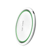 Ultra Slim Round 15W Fast Charging Wireless Charger Pad  For Iphone 8 & Above, Samsung S10, Note10 & Android Support Qi-Enable Device