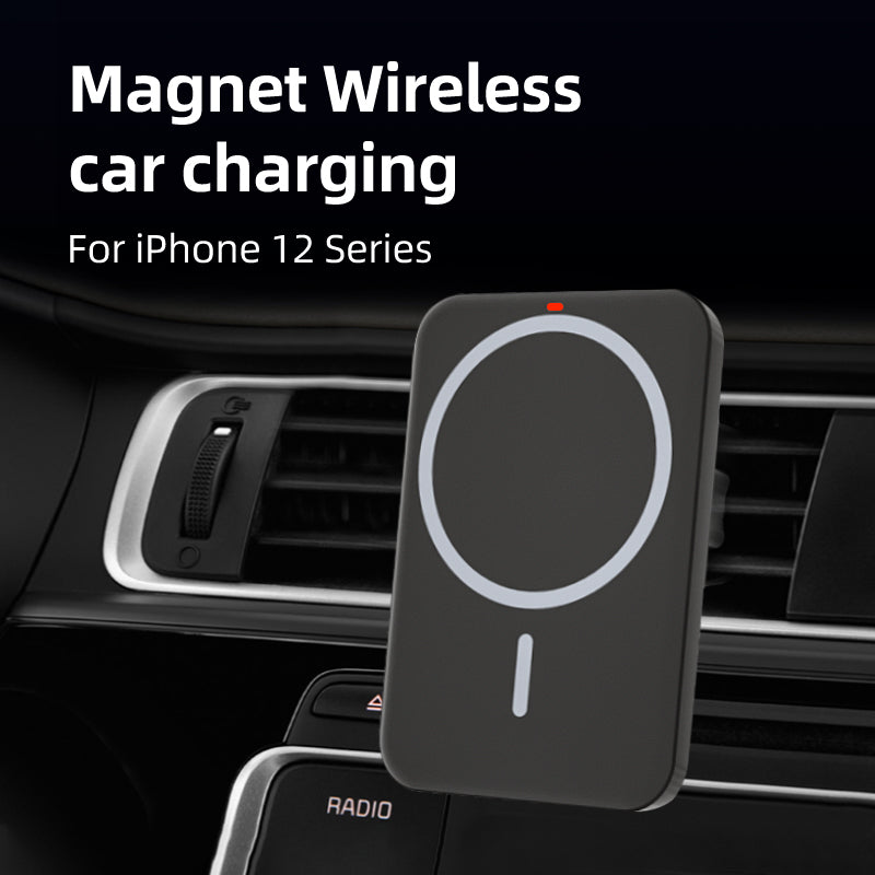 OJD-69 15W 360 Degree Rotation Magnetic Wireless Car Charger Secondary image