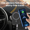 OJD-69 15W 360° rotation Magnetic Wireless Car Charger