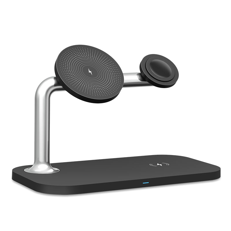 OJD-85 3 IN 1 Magnetic Wireless Charger Stand 15W Wireless Charger Main image