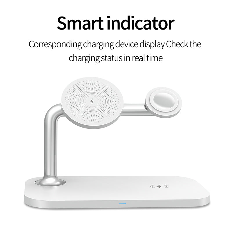 OJD-85 3 IN 1 Magnetic Wireless Charger Stand 15W Wireless Charger Secondary image