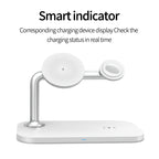 OJD-85 3 IN 1 Magnetic Wireless Charger Stand 15W Wireless Charger