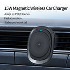 OJD-78 Magnetic Car Vehicle Air Outlet Fast Charging Mobile Phone Wireless Charger for iPhone 12 Series