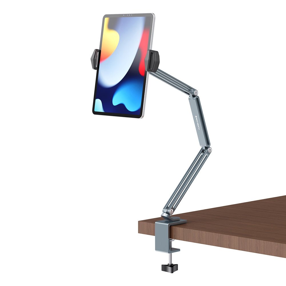 Adjustable Bed Tablet Phone Holder Desk Flexible Long Arm Lazy Clip Bracket Main image