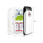 10L mini Portable car refrigerator Home Fridge Food Cooler Keep Warm