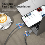 PD 100W Quick Magnetic Charger Cable 1.5m Type-C to Type-C