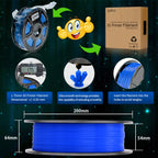 PLA 3D Filament 1.75mm Blue 1KG/Roll