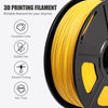 PLA 3D Filament 1.75mm Light Gold 1KG/Roll