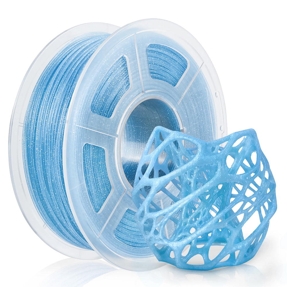 PLA 3D Filament 1.75mm Twinkling Blue 1KG/Roll Main image