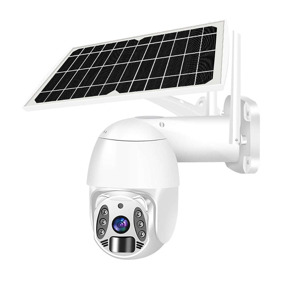 Q6 3MP Wifi Low Power Built-in Battery Starlight Night Vision Solar Powered IP Camera Main image