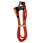 Type-C to USB Double Elbow Cotton Linen  Charger Cable