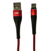 Type-C Mermaid Red & Black Charging Cable