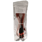 Type-C Mermaid Red & Black Charging Cable