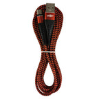 Type-C Mermaid Red & Black Charging Cable