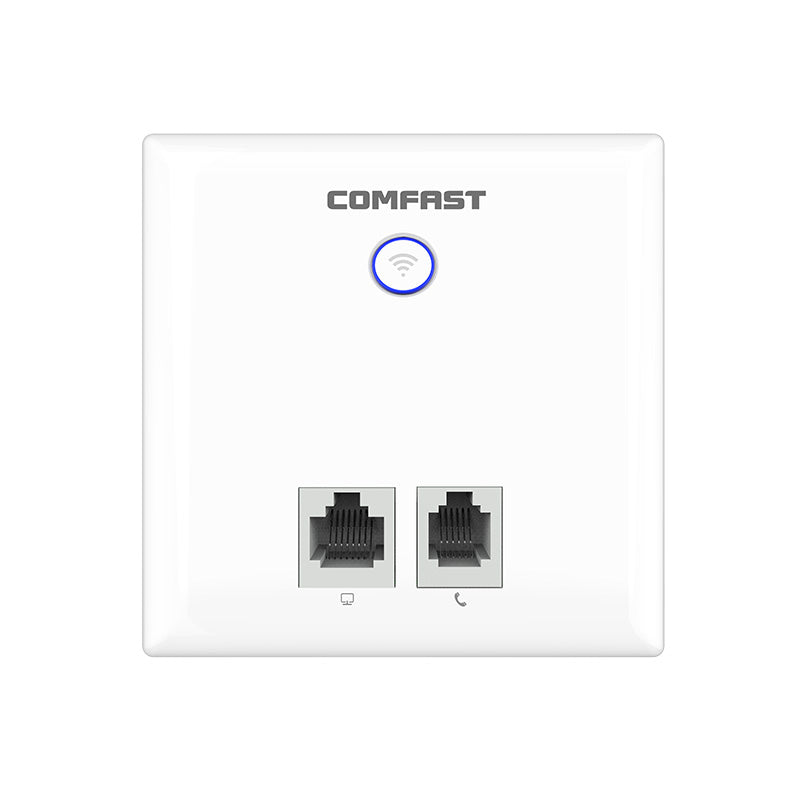 CF-E537AC Wall Embedded Wireless AP Router 750M 80mw Output Wall WIFI Router Panel Socket 802.11a/n/ac dual band Range Extender Main image