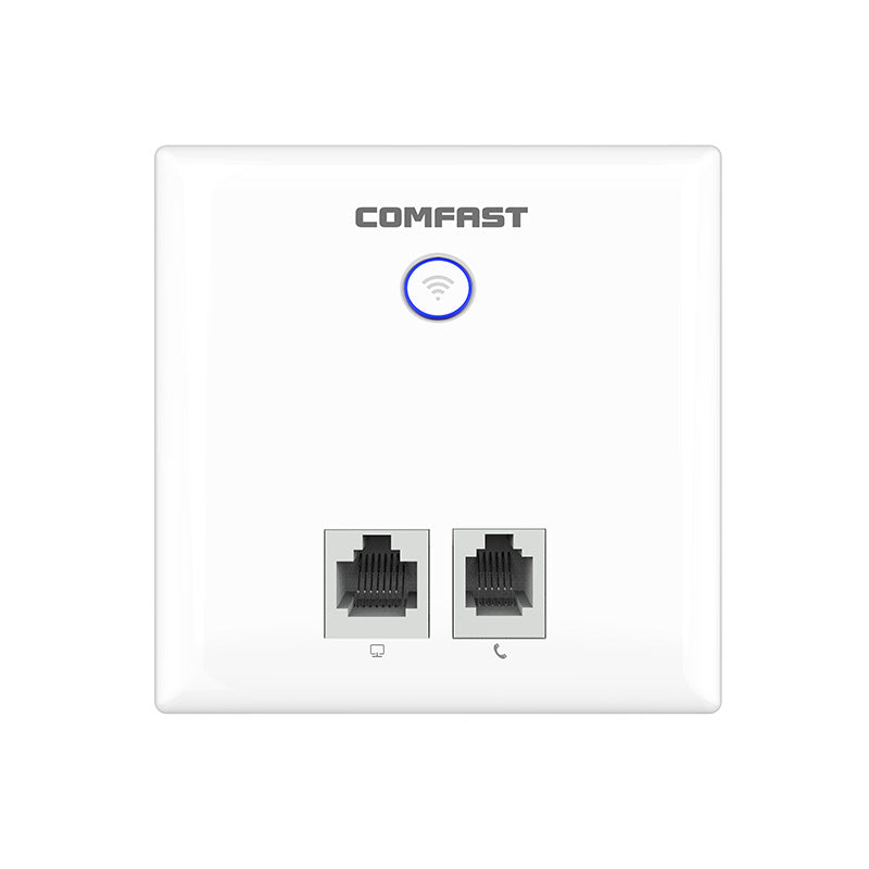CF-E537AC Wall Embedded Wireless AP Router 750M 80mw Output Wall WIFI Router Panel Socket 802.11a/n/ac dual band Range Extender