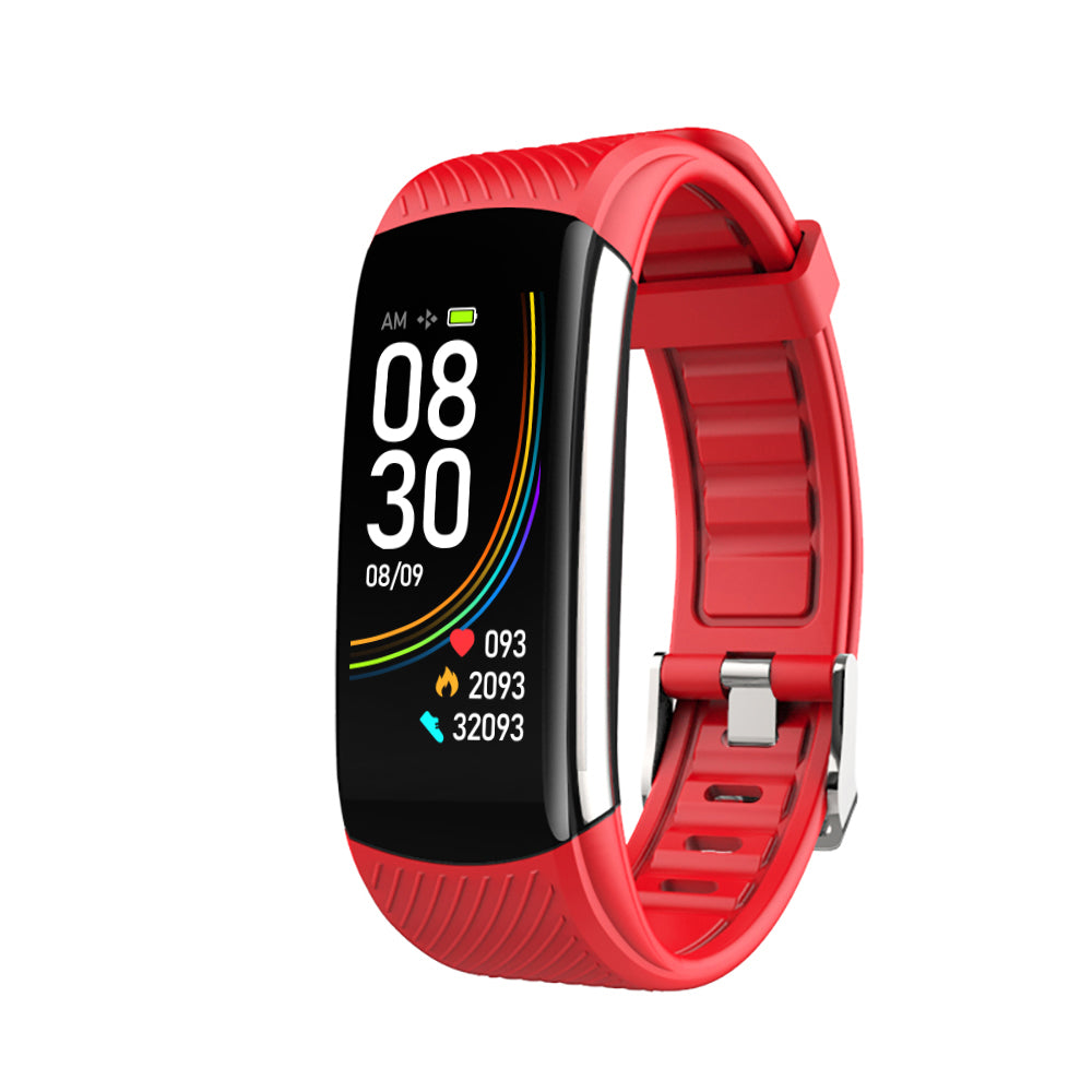 C6T Smart Bracelet Blood Pressure Heart Rate Monitoring Bluetooth Waterproof