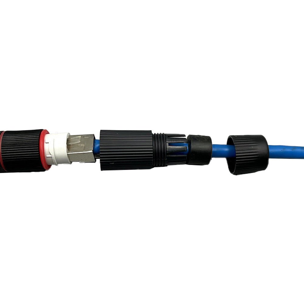 RJ45 Waterproof Connector Cap Cover for Outdoor Camera Female to Femal