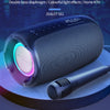 S61 Wireless Speaker Outdoor Music Portable Column For Computer Subwoofer with RGB Colorful Light
