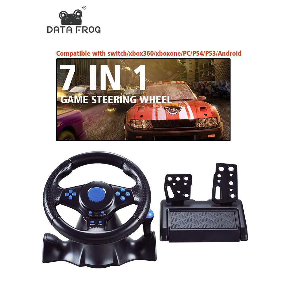 Steering Wheel Controller for Nintendo Switch PC PS3 PS4 Xbox 7 in 1 Racing Game Secondary image
