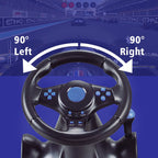 Steering Wheel Controller for Nintendo Switch PC PS3 PS4 Xbox 7 in 1 Racing Game