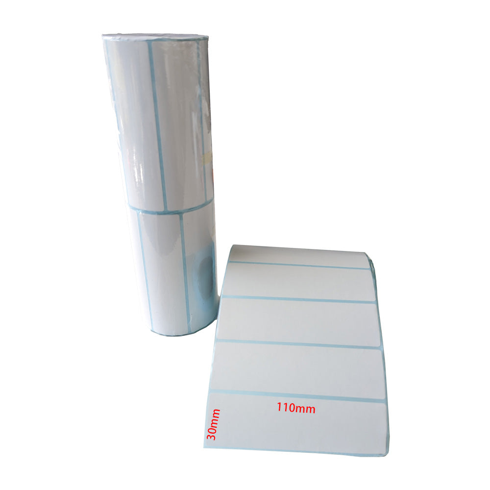 70 Rolls 110x30 mm 500pcs High-Quality Direct Thermal Labels