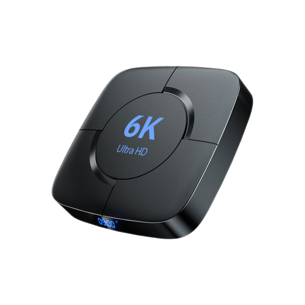 6K 4GB+64G  TV Box Voice Assistant 6K 3D Wifi 2.4G&5.8G Media player
