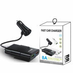 8A Quick Charge 3.0 4 in 1 Car Charger