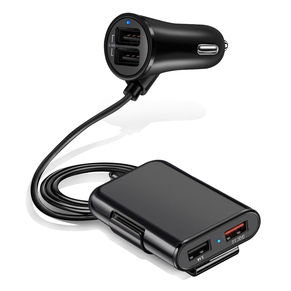8A Quick Charge 3.0 4 in 1 Car Charger Main image