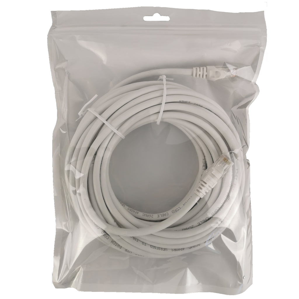 10m White Ethernet Network Lan Cable CAT6 UTP 1000Mbps RJ45 8P8C