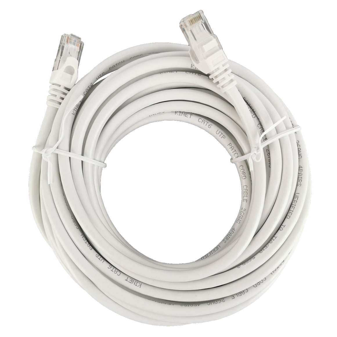 10m White Ethernet Network Lan Cable CAT6 UTP 1000Mbps RJ45 8P8C Main image