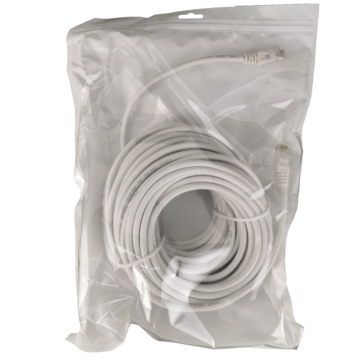 20m White Ethernet Network Lan Cable CAT6 UTP 1000Mbps RJ45 8P8C Secondary image